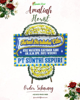 Papan Bunga Duka di Puldama