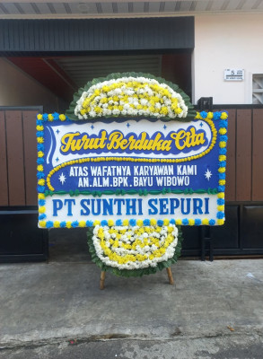 Papan Bunga Duka di Puldama