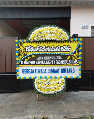 Papan Bunga Duka di Puldama