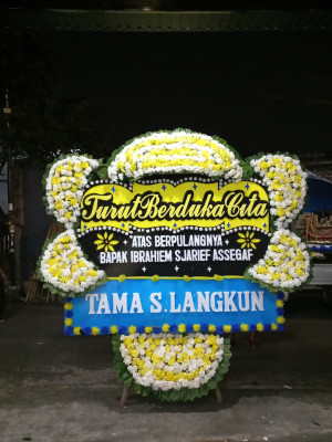 Papan Bunga Duka di Puldama
